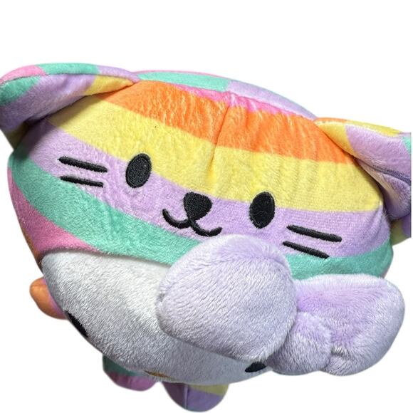 Hello Kitty Sanrio Gund 2020 Rainbow Cat Outfit Stuffed Animal Plush 9.5" Pride - Picture 3 of 10